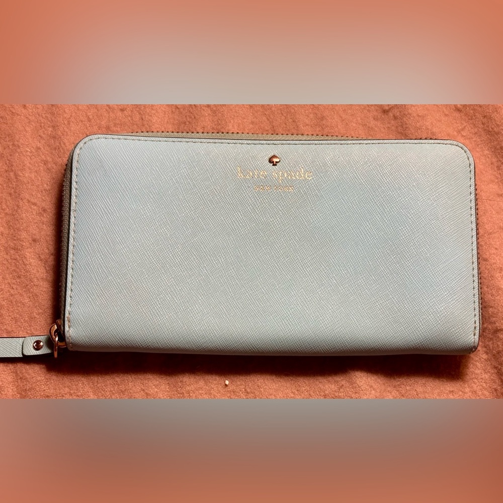 Kate Spade Light Blue Wallet